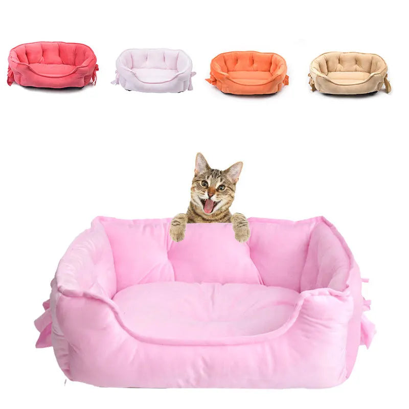 Super Cute Bow Pet Bed